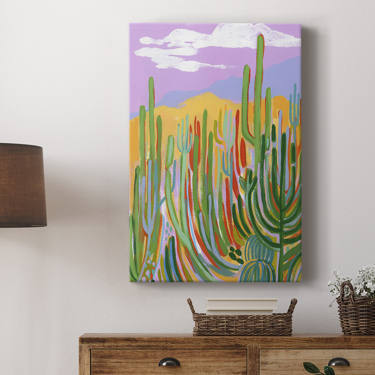 Lavender Desert II - Canvas Art Print