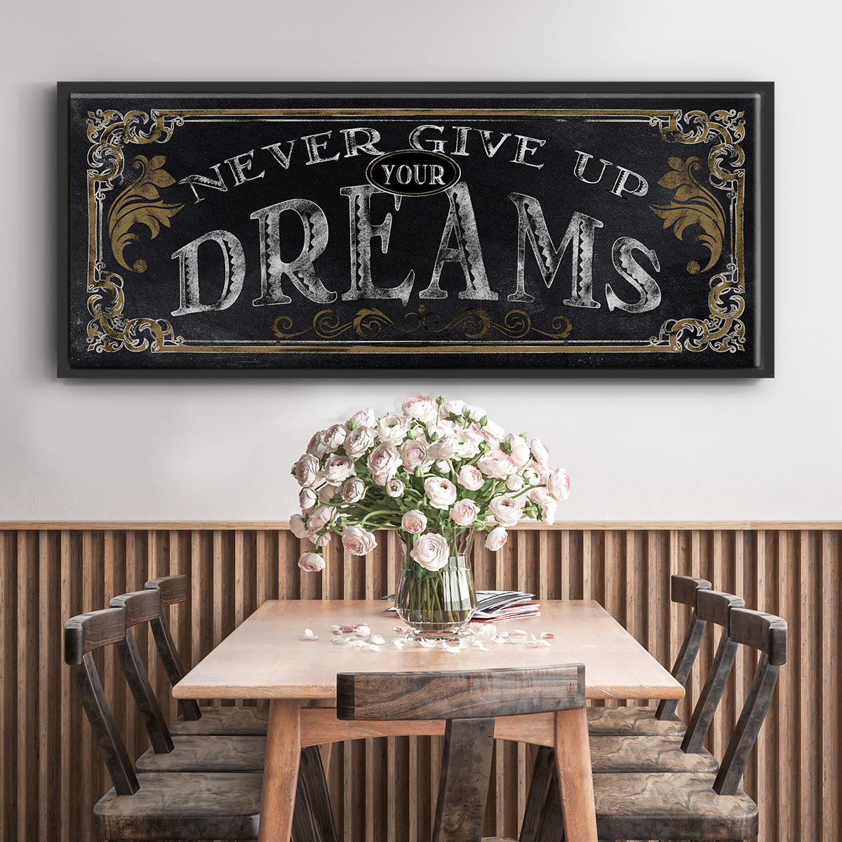 Dreams - Floater Framed Canvas Print