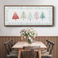 Christmas Tree Whimsy Collection C - Floater Framed Canvas Print