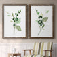 Sprigs in Green I   - Premium Framed Canvas 2 Piece Set - Ready to Hang