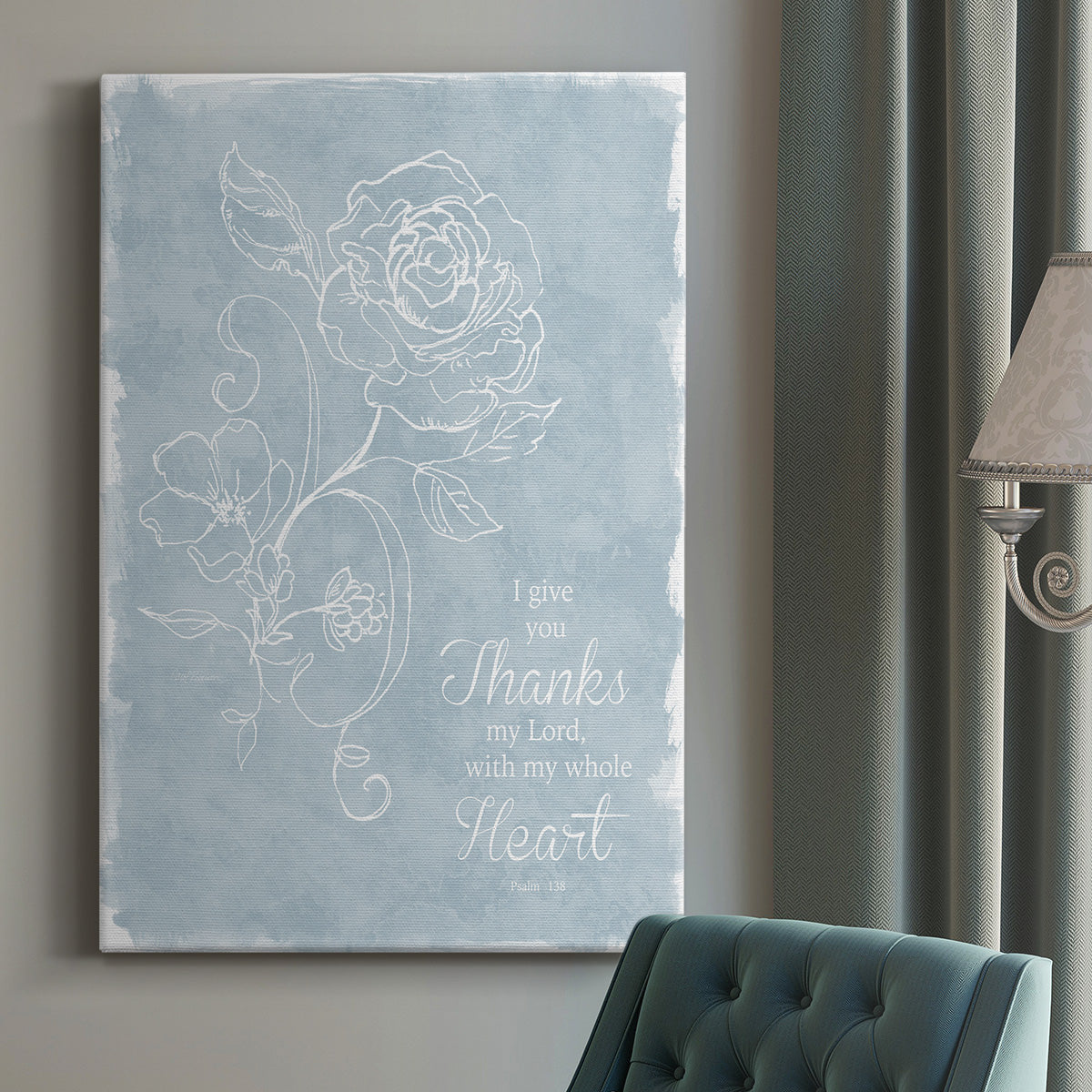 Whole Heart Premium Gallery Wrapped Canvas - Ready to Hang