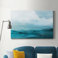 Azure Rising IV Premium Gallery Wrapped Canvas - Ready to Hang