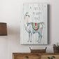 Llama Happy Place - Canvas Art Print