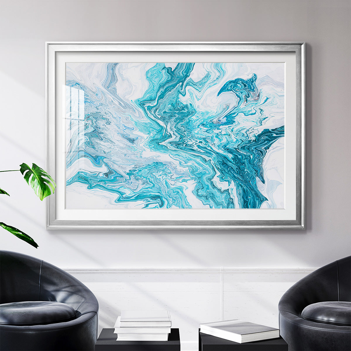 Tide Pool - Modern Framed Art Print
