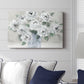 Tender White Roses - Canvas Art Print