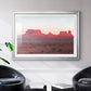 Red Rocks at Dusk II - Modern Framed Art Print