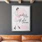 Fashion Changes Style Remains - Modern Framed Canvas Print
