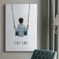 Boy on a Swing Premium Gallery Wrapped Canvas - Ready to Hang