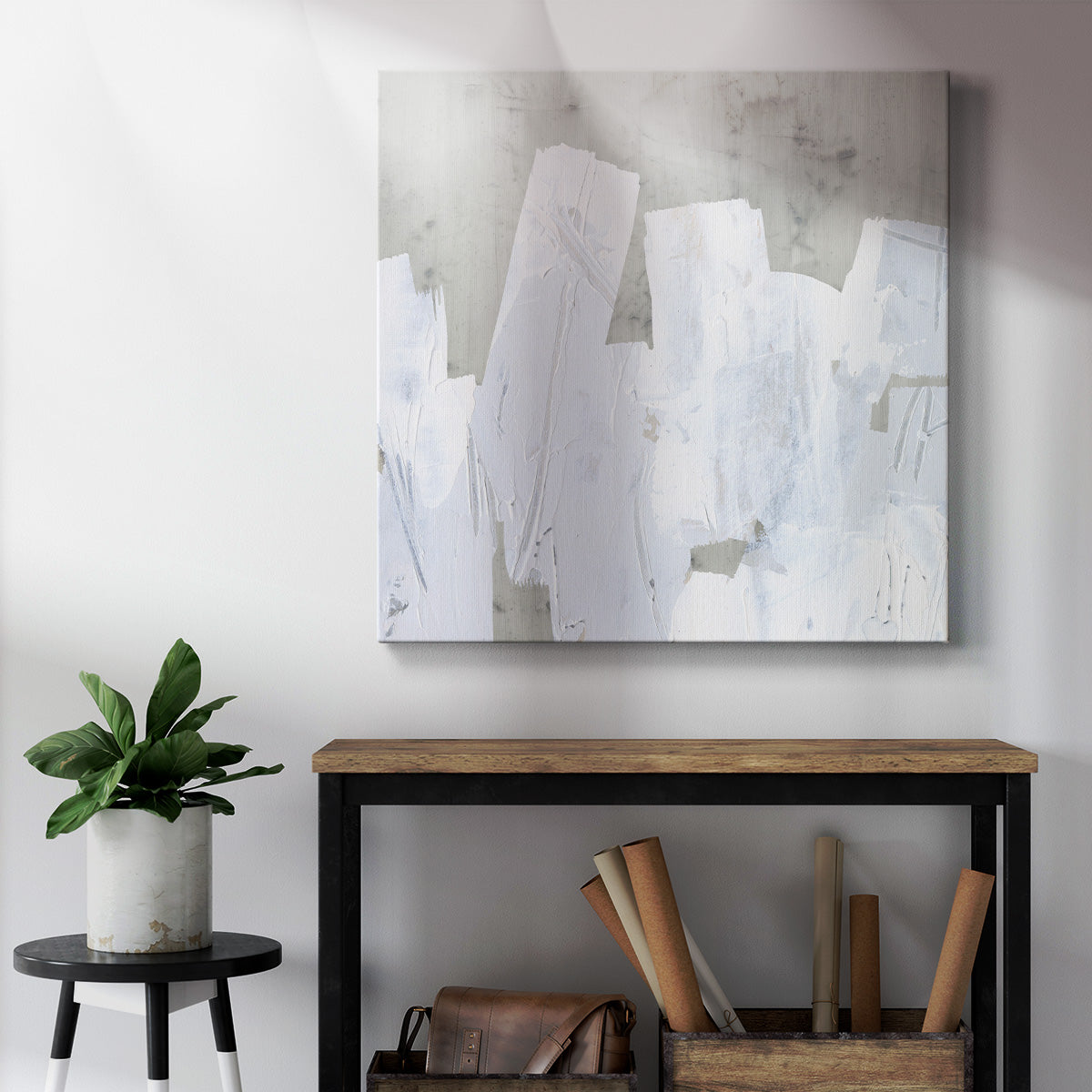 Ice Shield I - Canvas Art Print