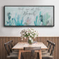 Seahorses and Coral - Floater Framed Canvas Print