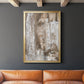 Bronzed I - Modern Framed Canvas Print