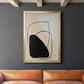 Avant Mod II - Modern Framed Canvas Print