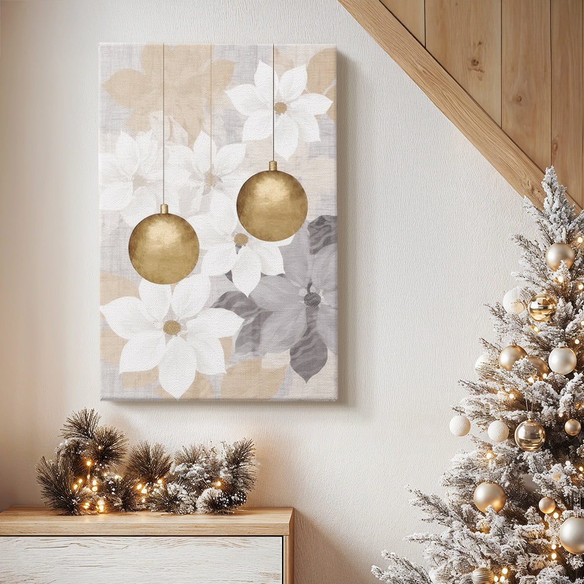 Silver Twilight Promise - Canvas Art Print