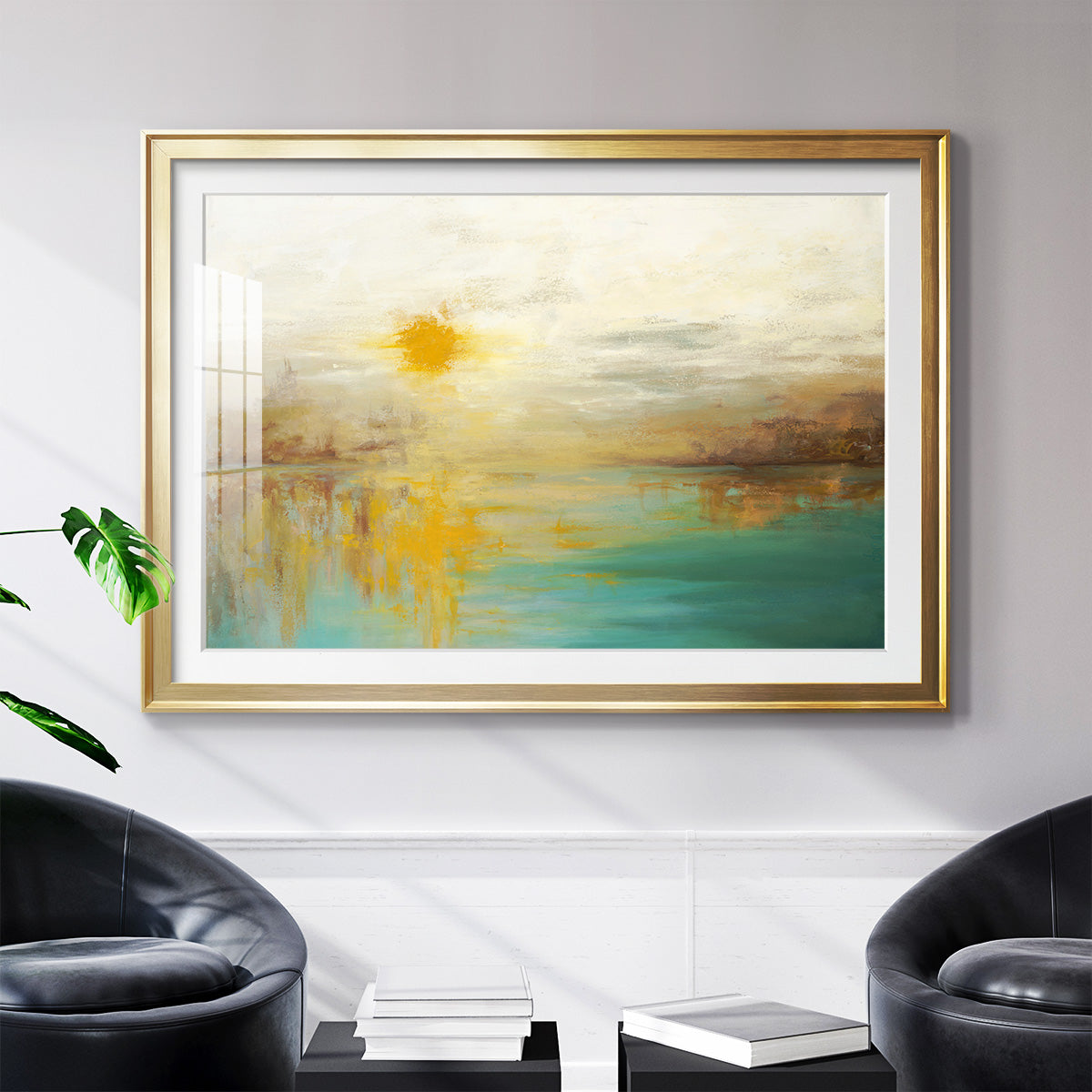 Last Day of Summer  - Modern Framed Art Print