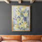 Forsythia Blooms I - Modern Framed Canvas Print