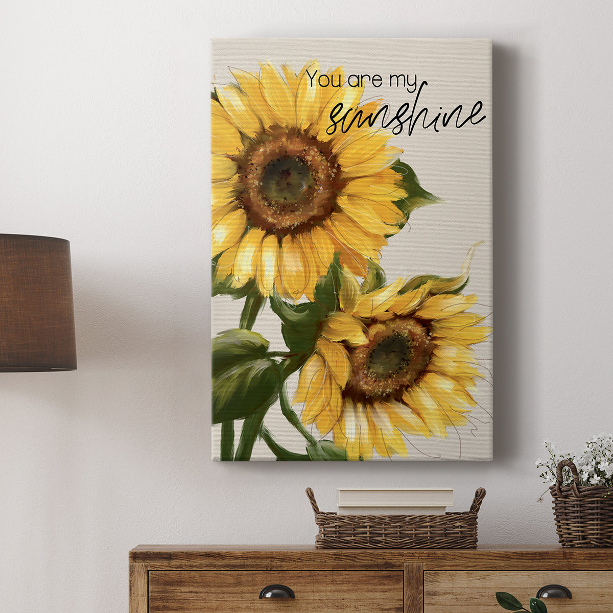 You Are My Sunshine - Canvas Art Print