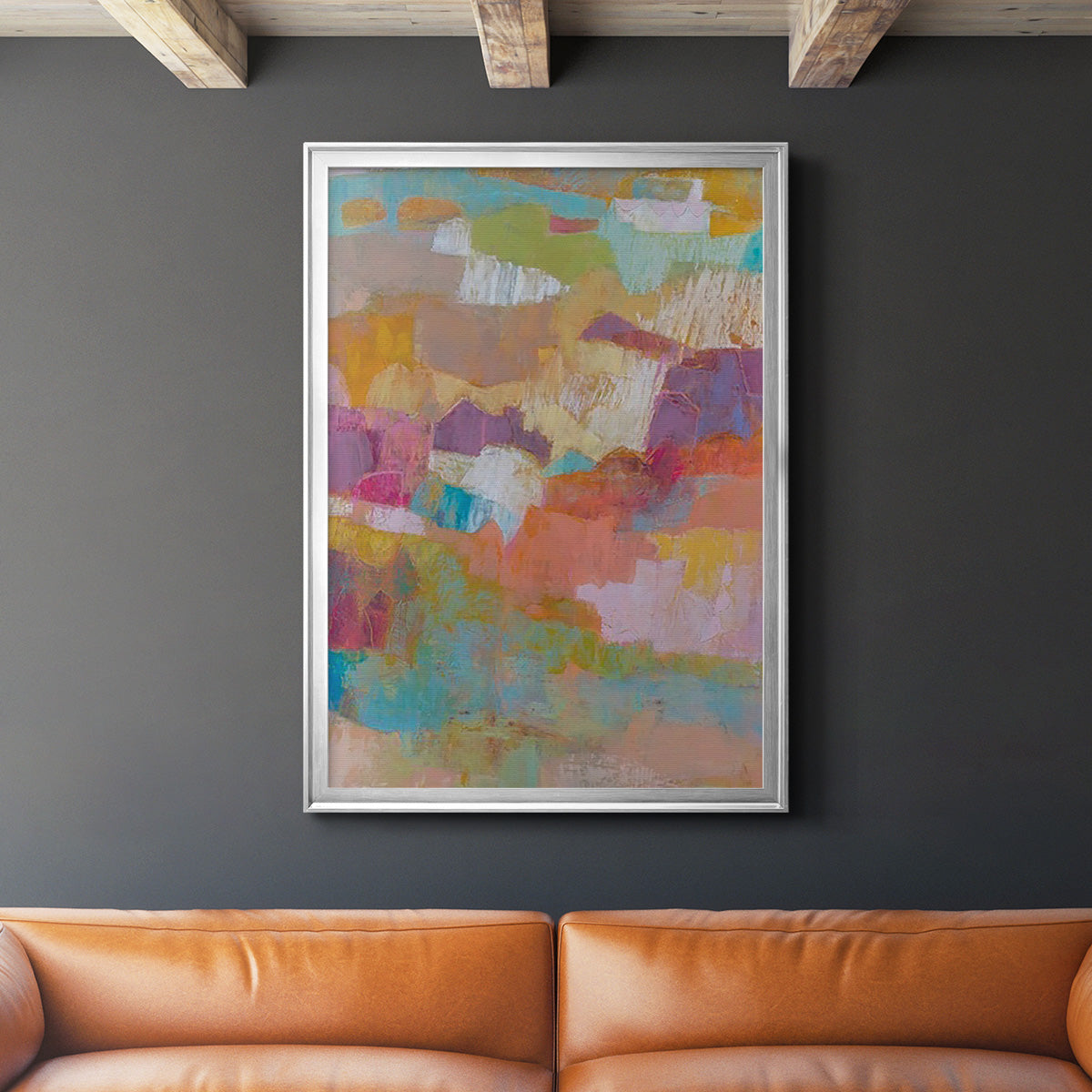 Kindill II - Modern Framed Canvas Print