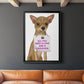 Love and Chihuahua - Modern Framed Canvas Print