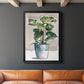 Potted Houseplant II - Modern Framed Canvas Print