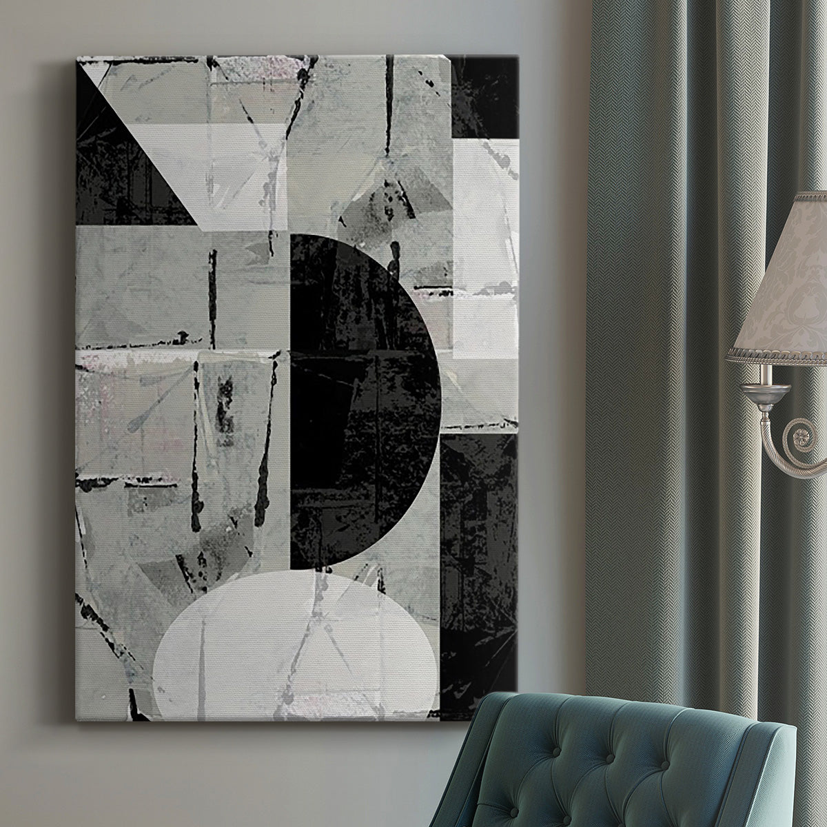 Abstract Neutrality I Premium Gallery Wrapped Canvas - Ready to Hang