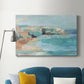 Turquoise Cliff Wall I Premium Gallery Wrapped Canvas - Ready to Hang