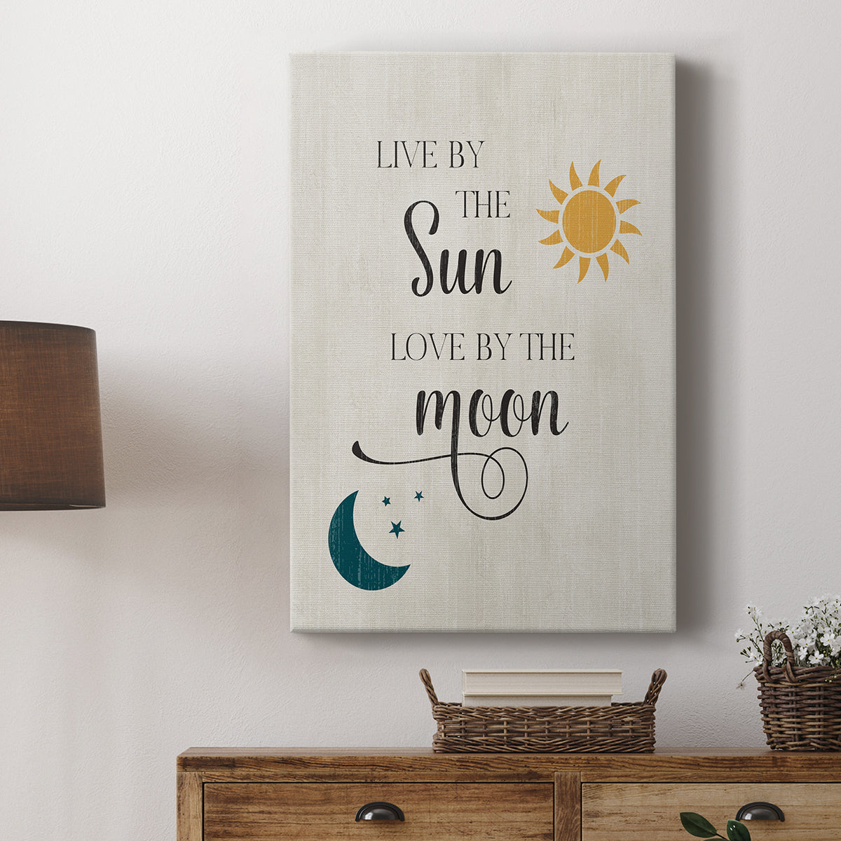 Sun and Moon - Canvas Art Print