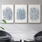 Summer Herb Garden Sketches I - Framed Premium Gallery Wrapped Canvas L Frame 3 Piece Set - Ready to Hang