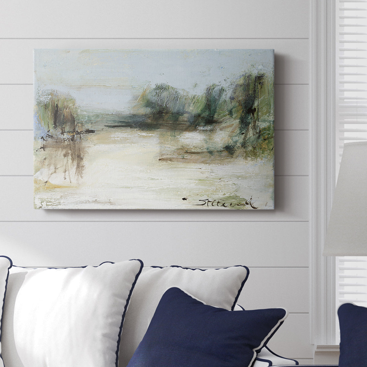 Wintery Horizon III - Canvas Art Print