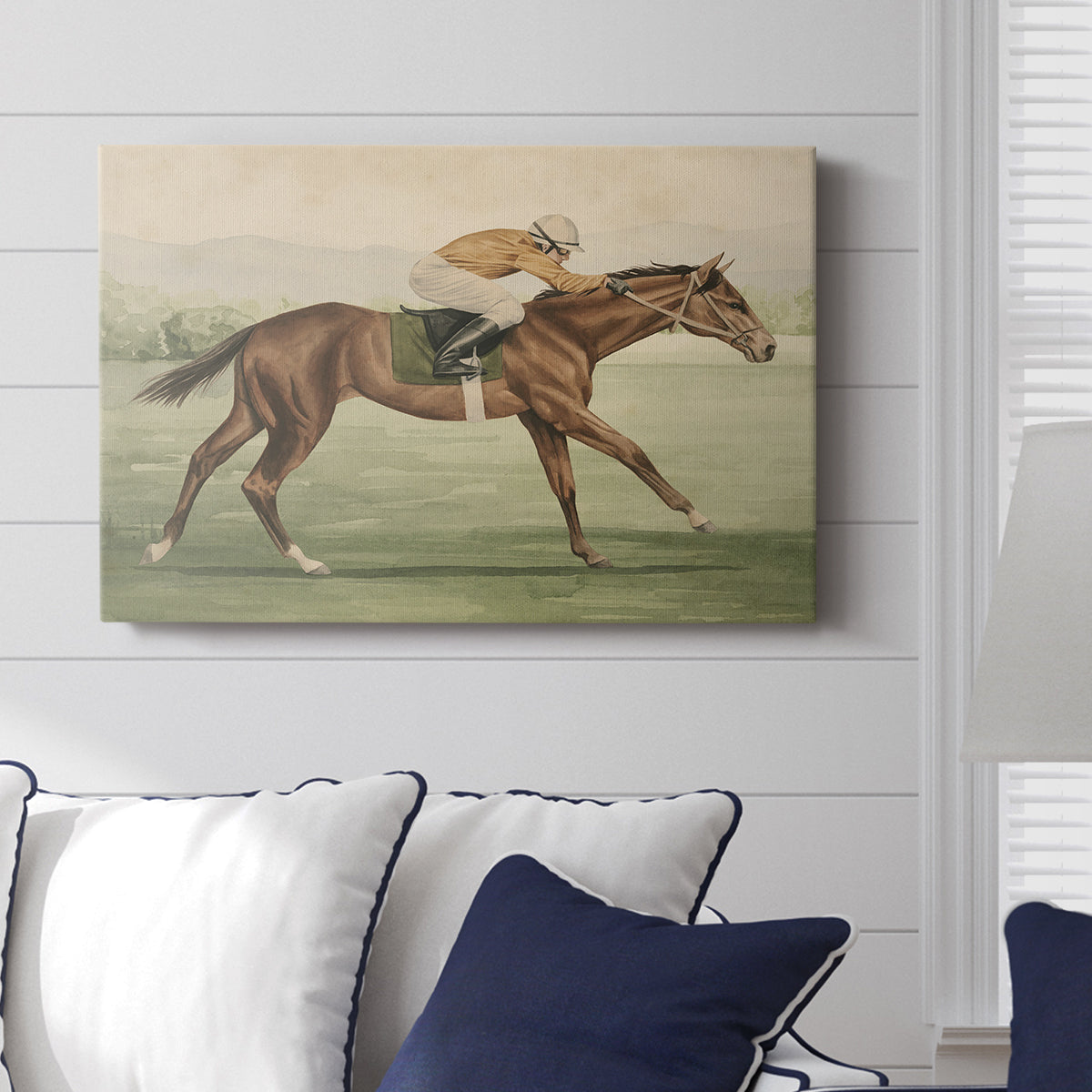 Vintage Equestrian II - Canvas Art Print