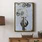 Graphic Flowers in Vase II - Canvas Art Print
