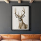 Handsome Whitetail I - Modern Framed Canvas Print