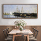 Pleasure Boats, 1872 - Floater Framed Canvas Print