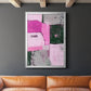 Party Mixer II - Modern Framed Canvas Print