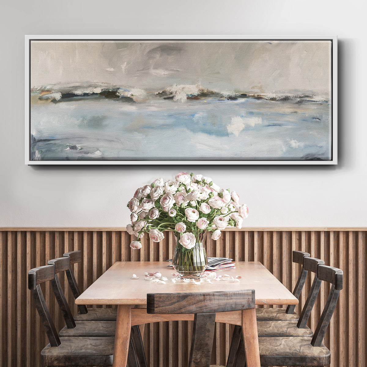 Surf Sans Turf - Floater Framed Canvas Print