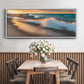Miners Beach Light - Floater Framed Canvas Print
