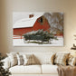 Sleigh of Warm Lantern Promise - Canvas Art Print