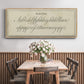 Manuscript Sampler II - Floater Framed Canvas Print