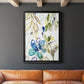 On A Whim I - Modern Framed Canvas Print