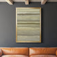 Lines in Neutral II - Modern Framed Canvas Print