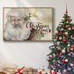 Christmas Greetings Collection A - Floater Framed Canvas Print