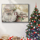 Christmas Greetings Collection A - Floater Framed Canvas Print