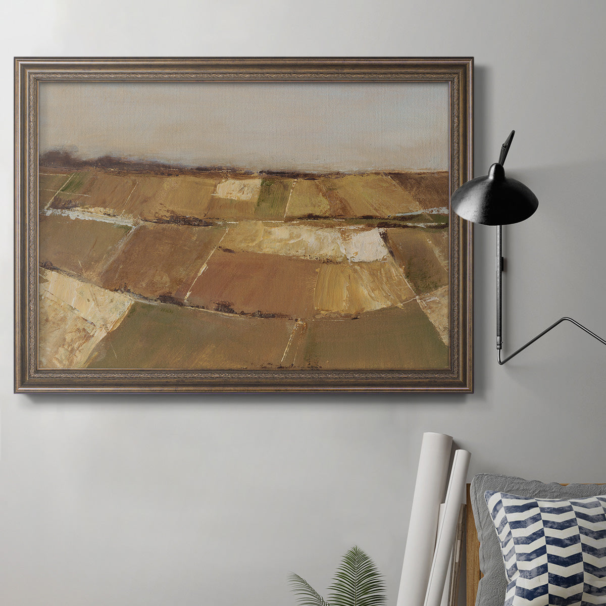 Autumn Pasture I Premium Framed Canvas- Ready to Hang