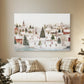 Snowwhite Manger Square - Canvas Art Print