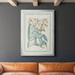 Willow Blue Besler I - Modern Framed Canvas Print
