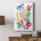 Bold Brushstroke Blooms I - Canvas Art Print