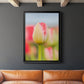 Twotone Tulip - Modern Framed Canvas Print