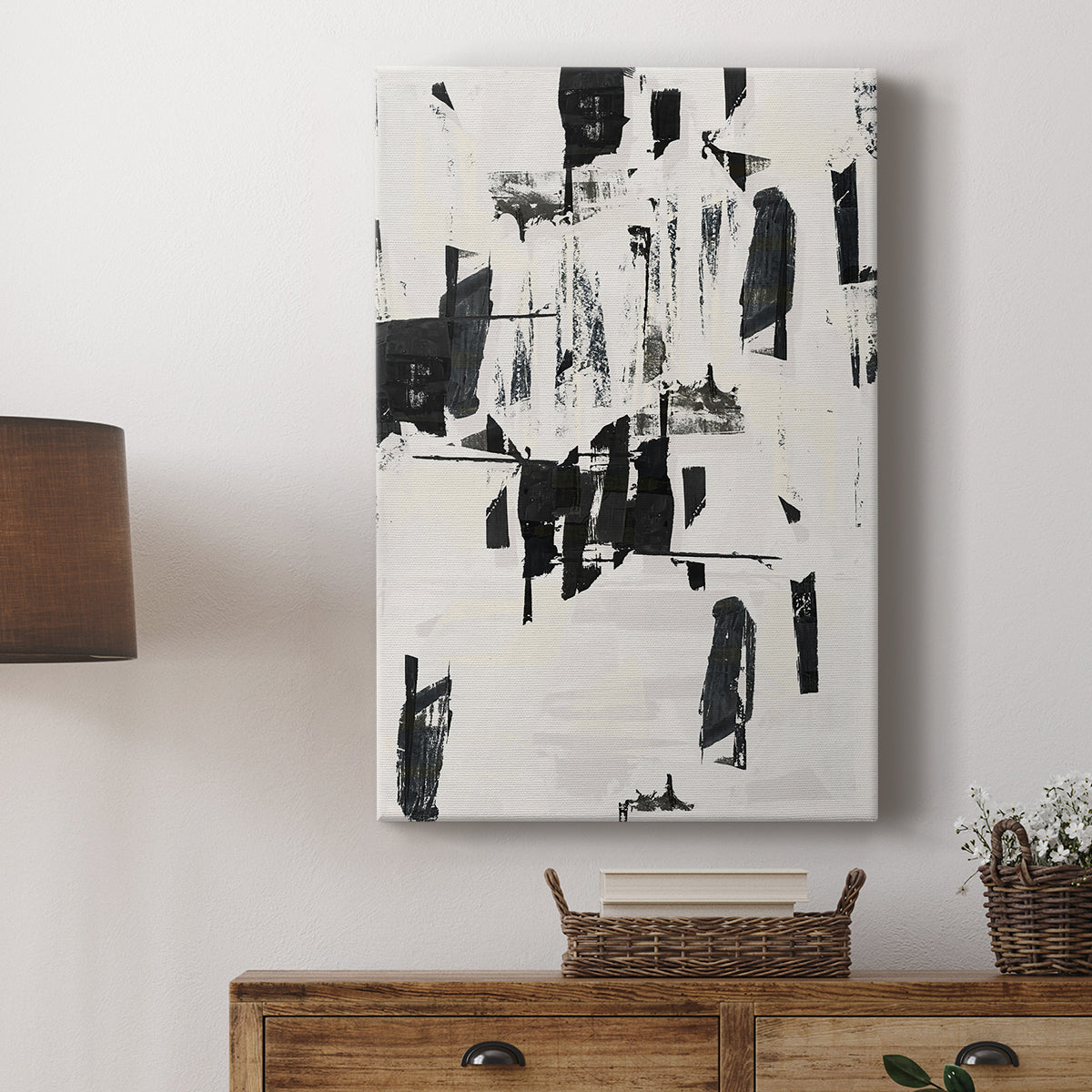 Tiles & Texture Abstract Angles V - Canvas Art Print