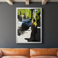 A Volvo in Ballard - Modern Framed Canvas Print