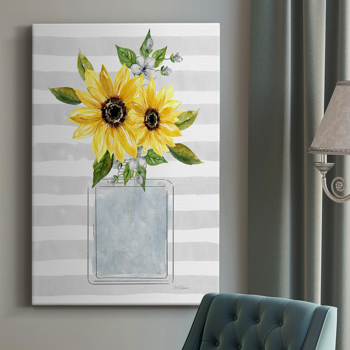 Sunflower Perfume I - Canvas Art Print