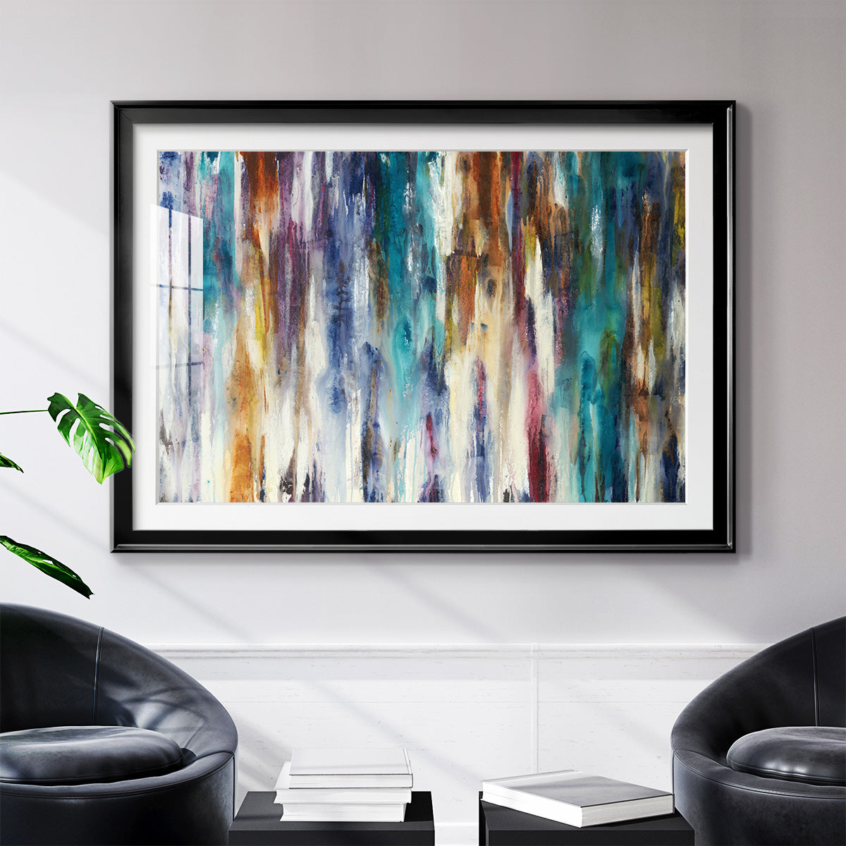 Shape Shifting - Modern Framed Art Print